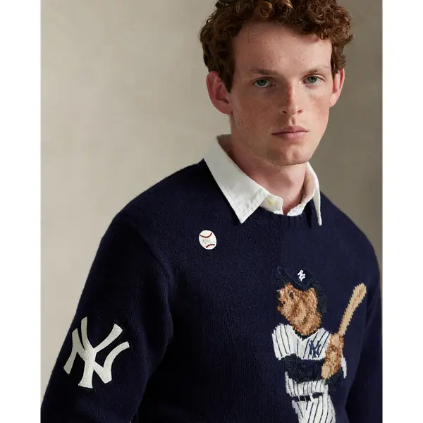Polo Ralph Lauren - Yankees Bear Sweater - TikTok Shop