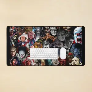 Ultimate Collage Of Horror Mouse Pad,Gaming Keyboard Mouse Pad, Game, Anime, Desk Mat Gaming Gear for Work Game Office Home, Gift for Friends