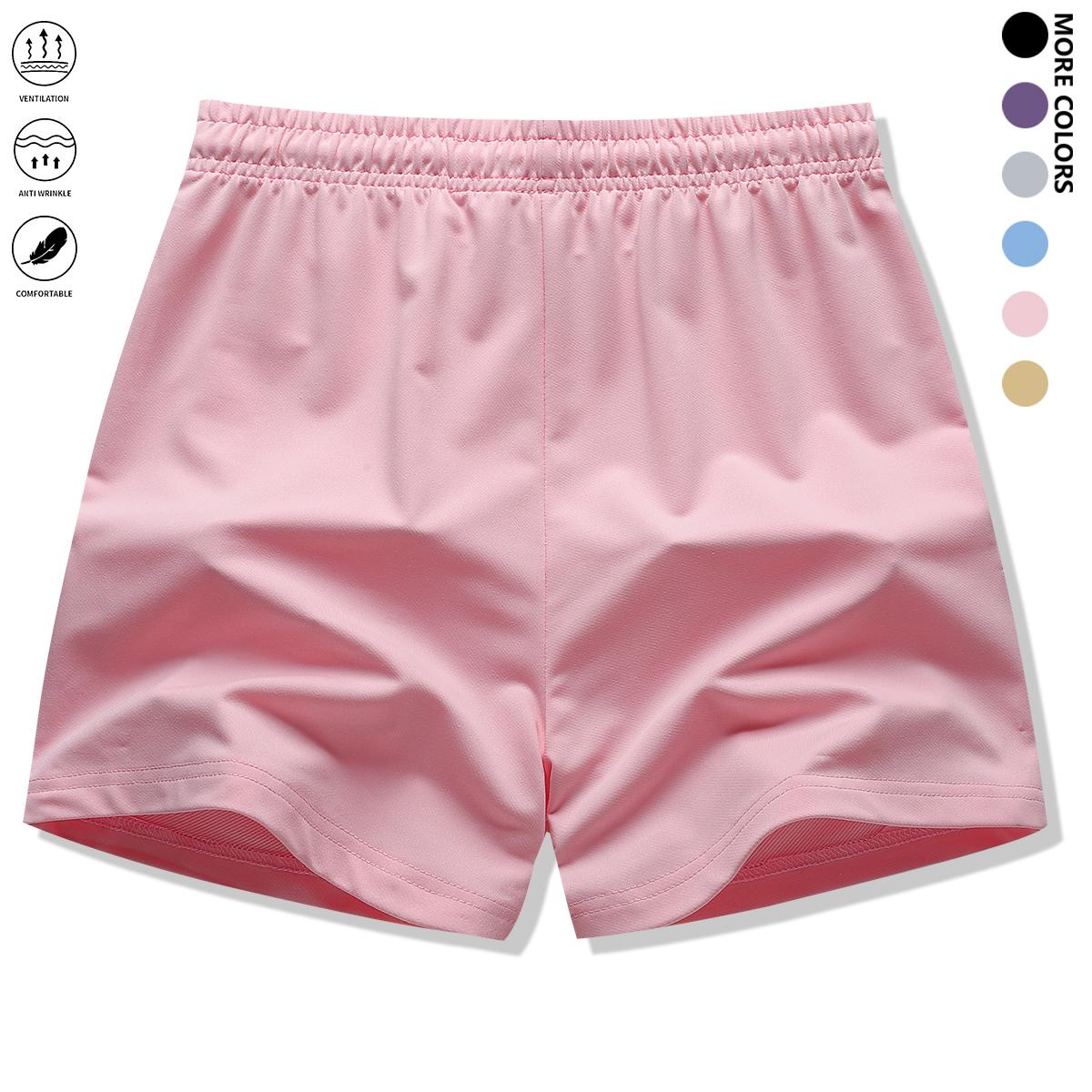 4-piece set: women’s shorts outfit, soft shorts with pockets, suitable for everyday workouts and casual outdoor activities; women’s shorts, summer bottoms