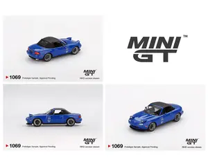 MINI GT 1/64  Mazda Miata MX-5 (NA) Tuned Version – Dark Blue