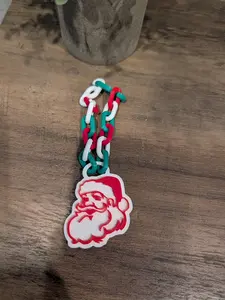 Santa Chain Necklace for Christmas Elf Friend