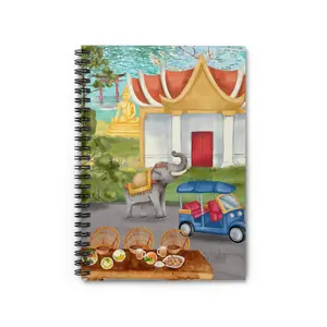 Thai Wonders Spiral Notebook