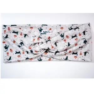 Ghost Pumpkins Cats Headband