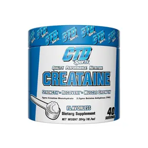 CTD Sports Creatine Dietary Supplement for Muscle Support, 40-Serving Fitness Nutrition Aid