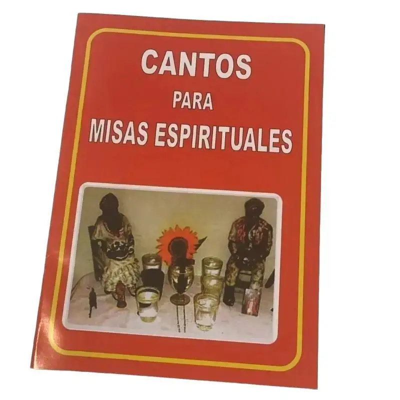 Cantos para Misas Espirituales Libro Spiritual Mass Book - Hymn, Spiritism, and Prayer Guide for Spiritual Practitioners