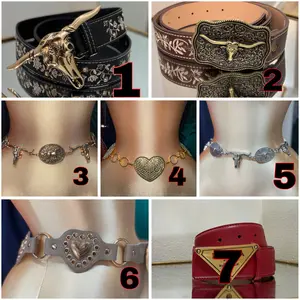 Belts with Unique Buckles and Designs for Stylish Outfits