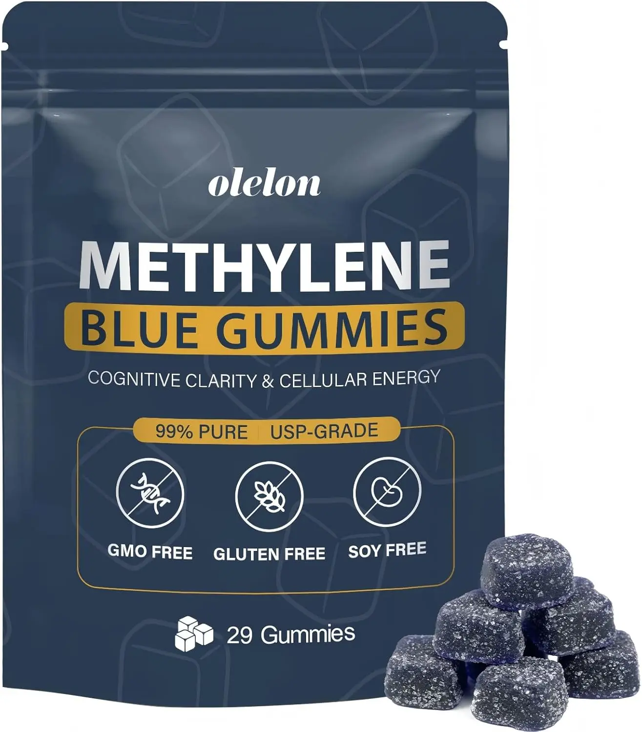 OLELON Methylene Blue Gummies for Men