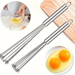 Stainless Steel Ball Whisk | 304 Stainless Steel, Ideal for Whipping and Mixing, SHAON Brand, Non-Electric Kitchen Tool