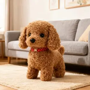 Smart AI Robot Dog Toy - Premier League Inspired Interactive Puppy with Lifelike Walking Barking Features Perfect Gift for Fans