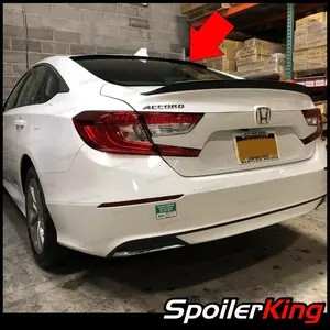 Honda Accord 4dr 2018-2022 Rear Window Roof Spoiler w/ Center Cut (818RC)