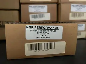 NNR Performance Weighted Spherical Shift Knob Type Neon 10x1.5