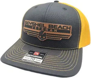 Seyshel Beach Veteran - HD Video Game Themed Hat wtih battle worn and regular versions Battle Hardened Adjustable