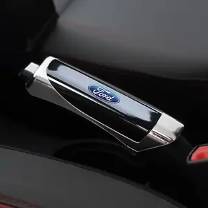 Carbon Fiber Handbrake Grip Protector, Fits Ford Focus/mondeo/mk Series/fiesta/st-Line/kuga/escape/fusion, Durable & Stylish Design