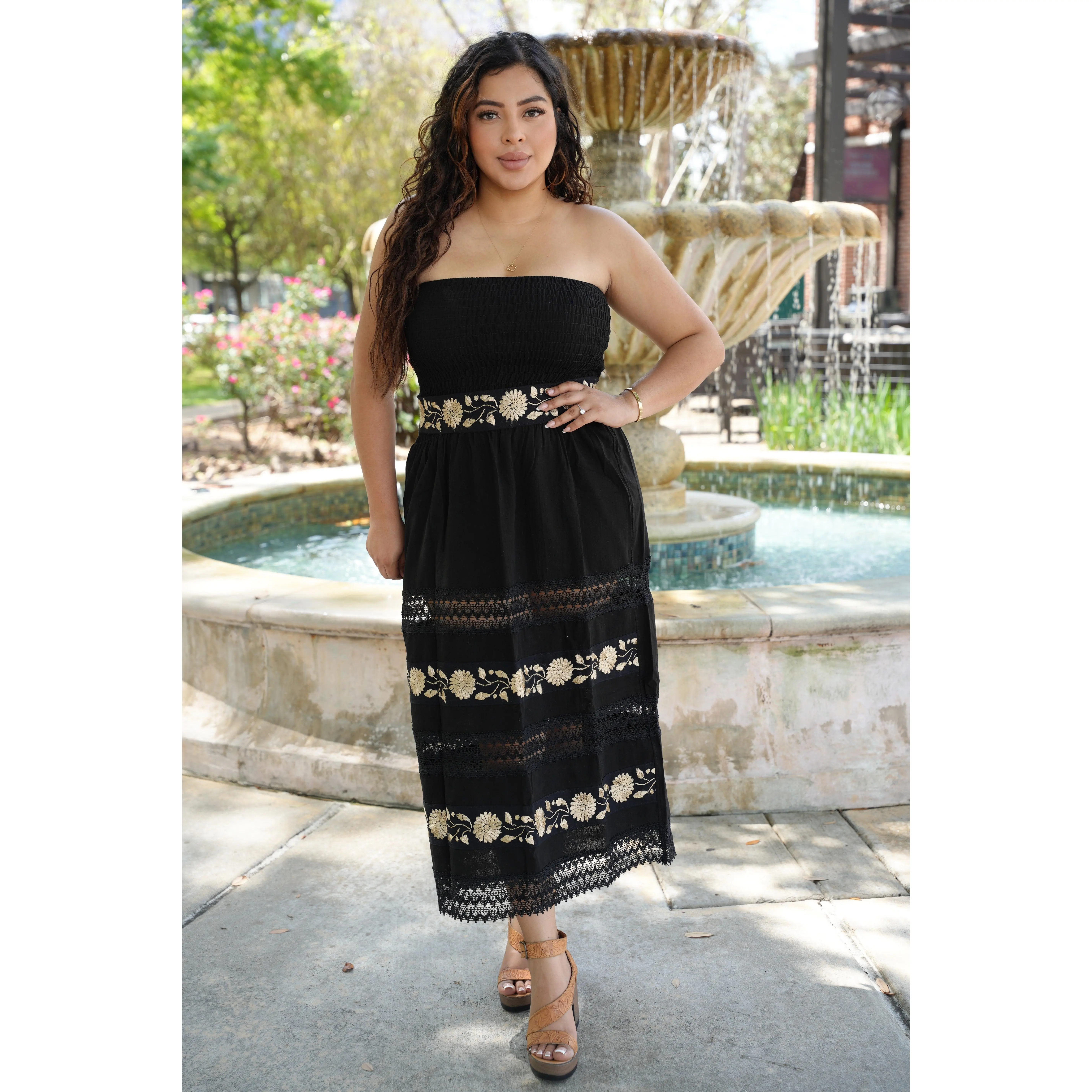 Vallarta Dress Gold