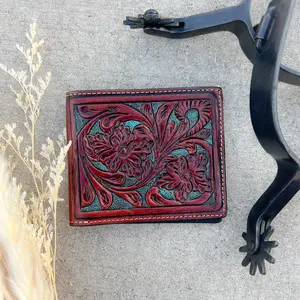 Canyon Ridge Western Tooled Leather Bifold Men's Wallet