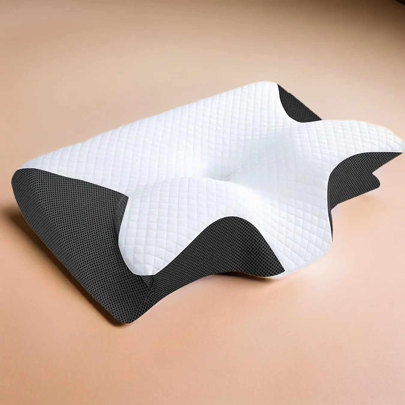 Memory Foam Neck Pillow, Soft Neck Support Pillow, Side Sleeper Pillow, Neck Support Cushion, Sleep Aid Pillows for Home & Office