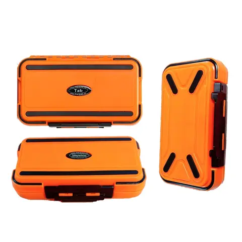 Tcakelox Double-Sided Fishing Tackle Box - Leakproof Organizer with 15 Adjustable Dividers, Sorted Hooks, Beads, Lures, Accessories, Double-Sided Design, Keeps Items Safe from Spills, Maximizes Storage Space for Anglers