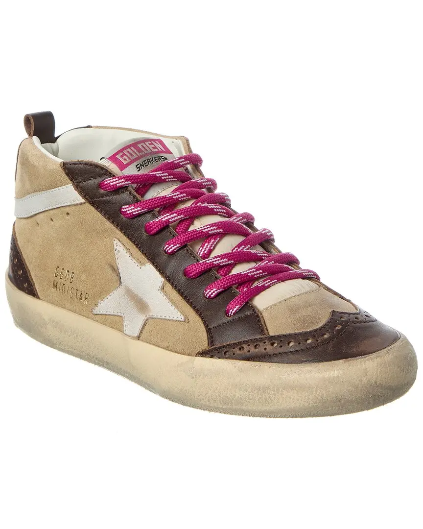 Golden Goose Midstar Suede & Leather Sneaker