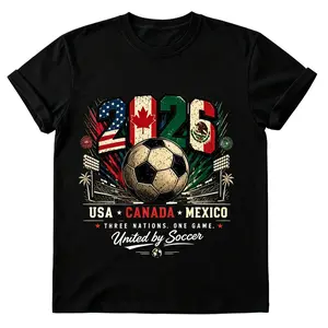 2026 Soccer Cup T-Shirt, Soccer World Tournament Shirt, International Game Day Tees, Usa Canada Mexico Football shirt, Sport Fan Gift, Gift For Dad, Gift For Her, Gift For Mom, Father's Day Gift, Menswear, Womensw