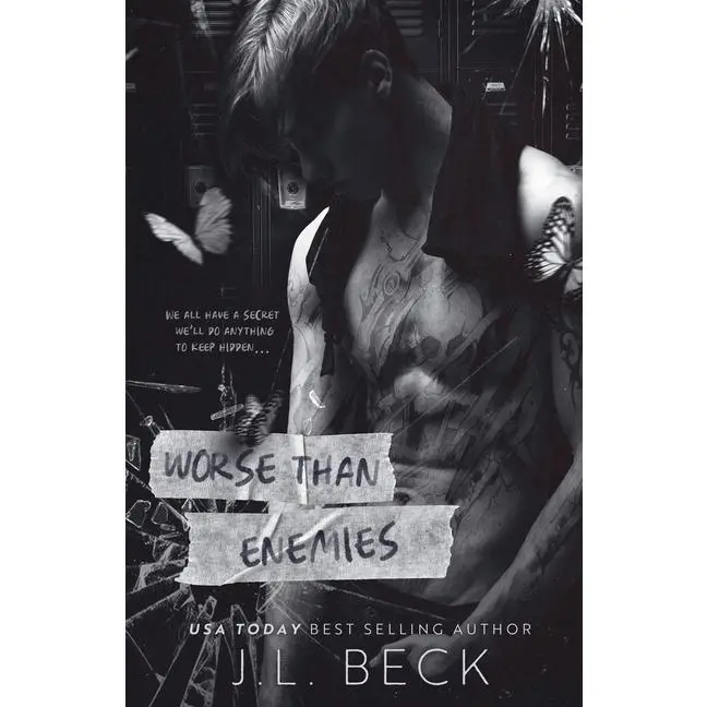 Worse Than Enemies: A Dark Step Brother Bully Romance by J. L. Beck (Paperback)