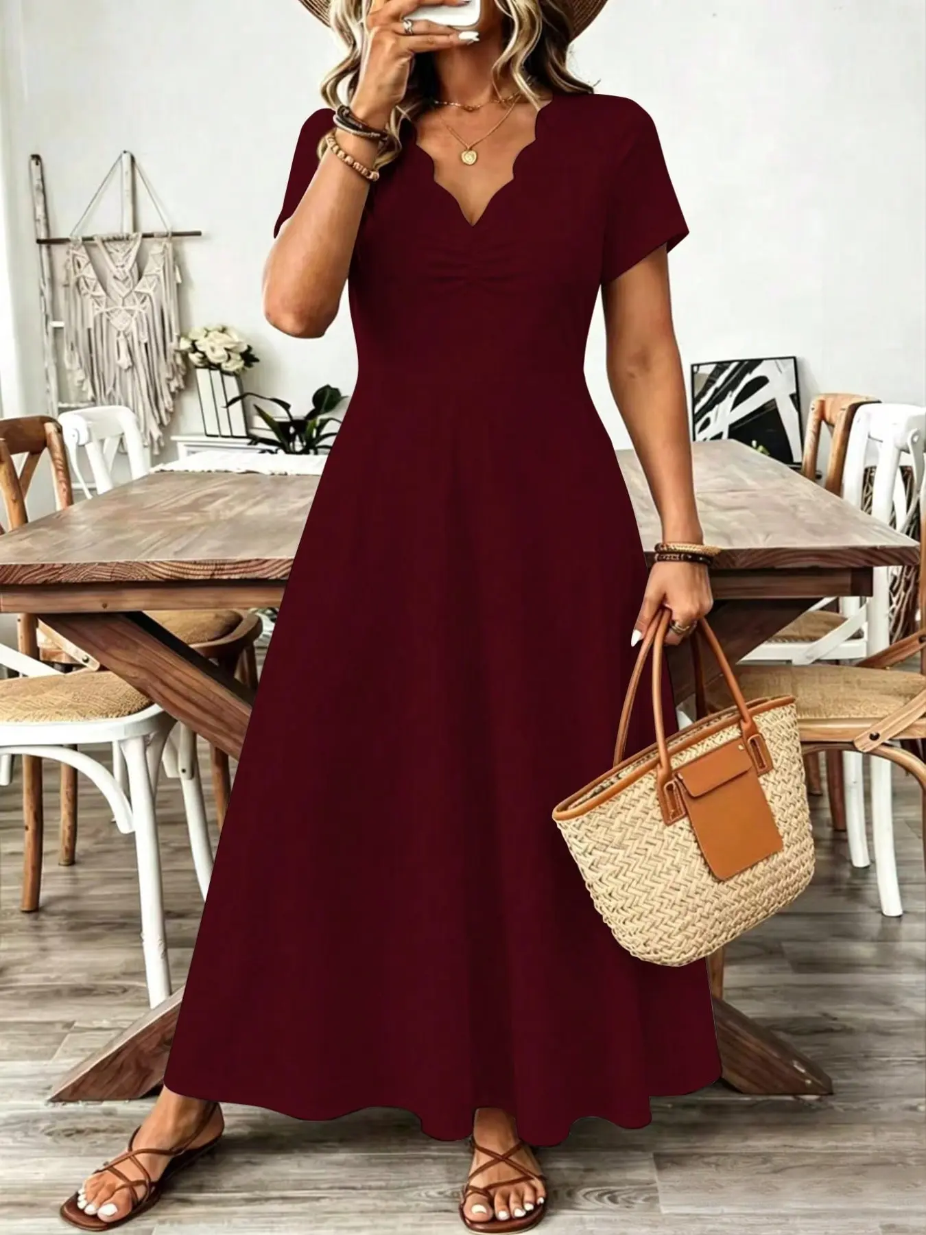 amazon pink church dress