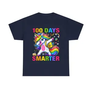 100 Days Smarter Girls Unicorn 100th Day of School 100 Teacher Gifts 