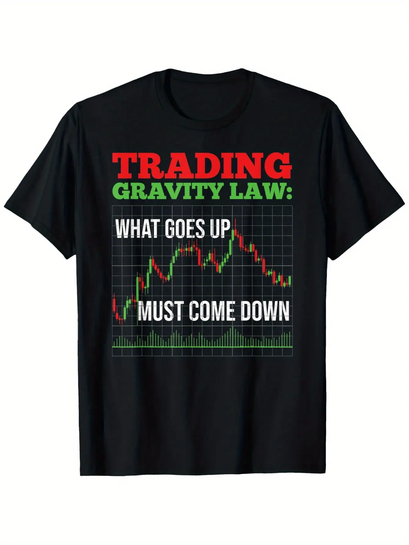 Funny Traders Gravity Law T-Shirt - Stock Market T