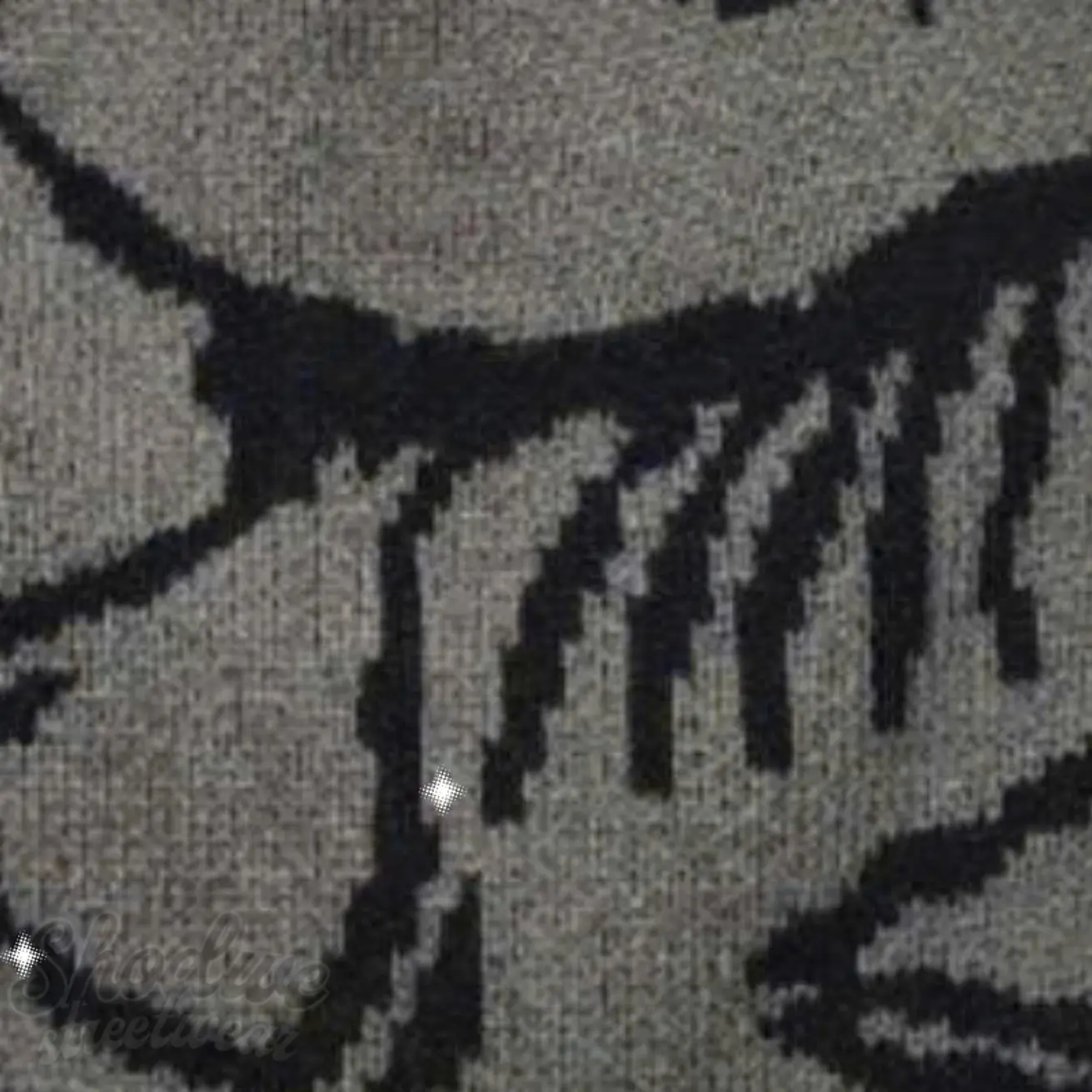 Dark gray with black