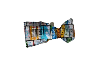 Unique License Plate Keychain Chapstick Holder