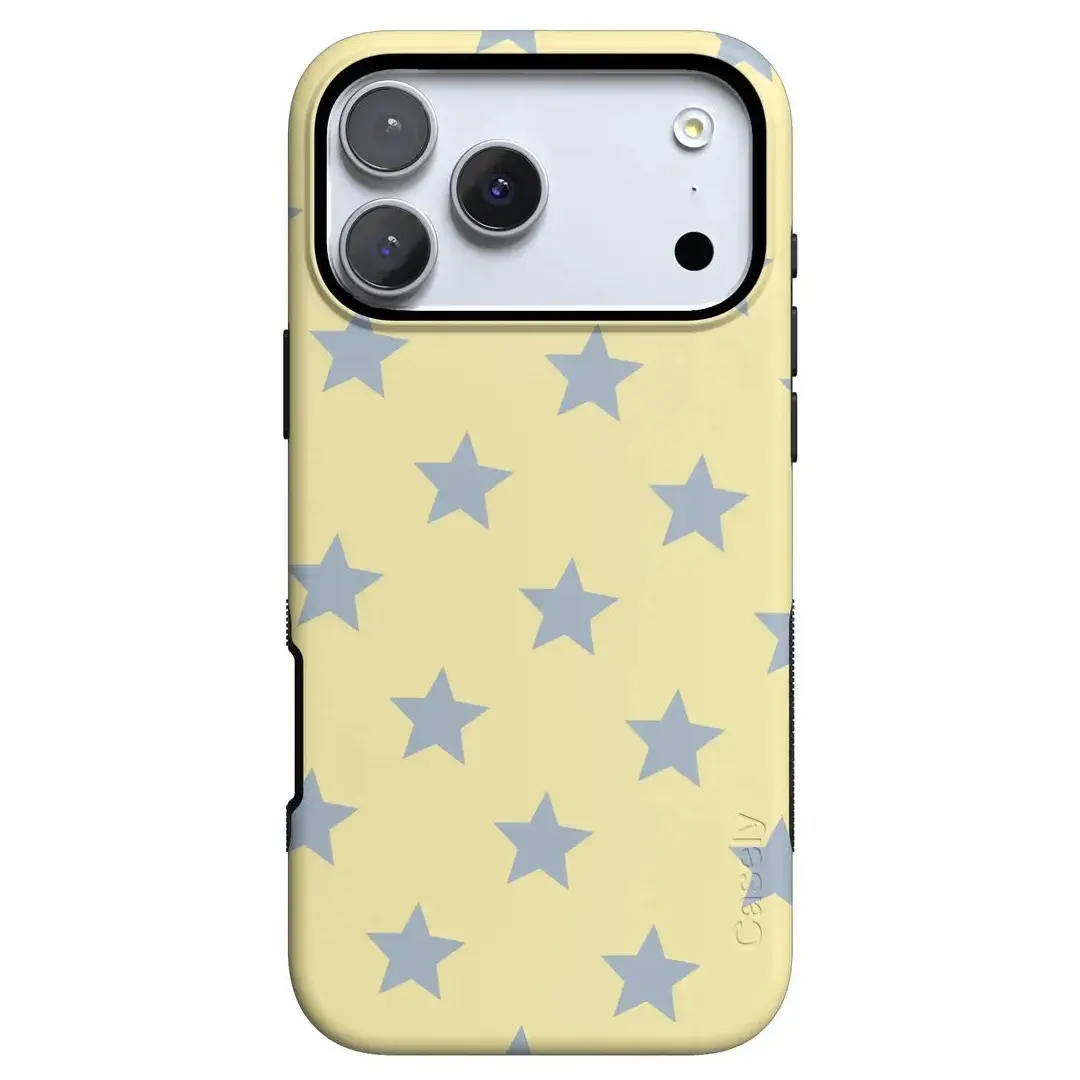Shine Bright | Butter Yellow Stars Case