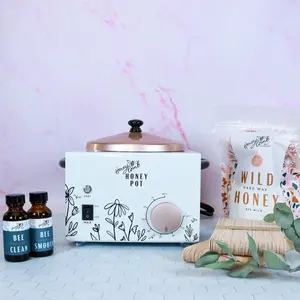 Professional Waxing Kit | 1Lb Hard Wax & Wax Warmer