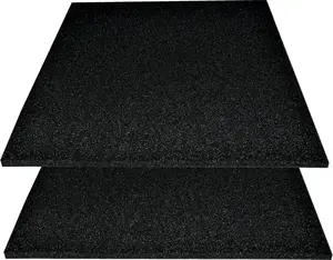 2 Pack 22'' Square No Splatter Pad, Oil Drain Splash Pad Fits Most Oil Drains Anti Splash Oil Change Mat for Car Changing Oil Transmission Drain Pan