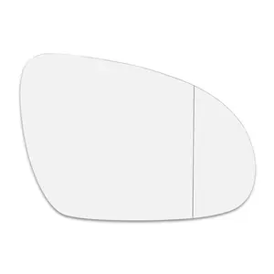 Mirror Glass Heated with Backing Plate Passenger Side Right Side Rear View Mirror Glass for VW Golf R32 GTI Rabbit