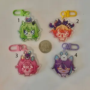 Project Sekai WXS alien acrylic keychains
