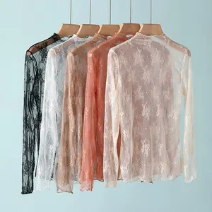 Lace Mesh Layering Top