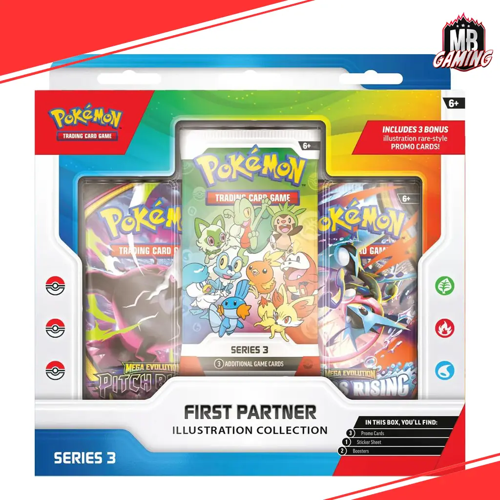 Pokemon: First Partner Illustration Series Box (Series 3) Pokemon: First Partner Illustration Series Box (Series 3)