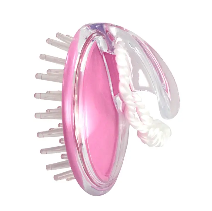 Swissco Modern Deluxe Scalp Massage Shampoo Brush - Comfortable Grip, Thick Bristles, Even Spread, Scalp Health Maintenance, Switzerland-Designed Gentle Care Tool (0.8 oz, 4.5x4.2x2.3 in), 0.8 Ounces, 4.5 X 4.2 X 2.3 Inches