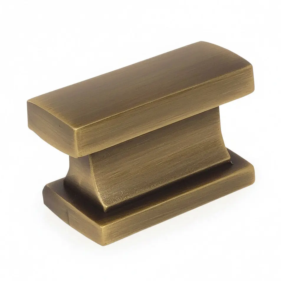 Cosmas 701BAB Brushed Antique Brass Contemporary Cabinet Knob