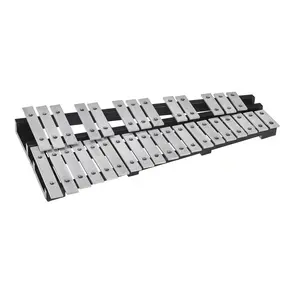 VEVOR 30 Note Glockenspiel Xylophone Bell Kit with Mallets Drum Sticks & Carrying Bag Professional Percussion Instrument Set for Students Adults G5 to C8 Notes