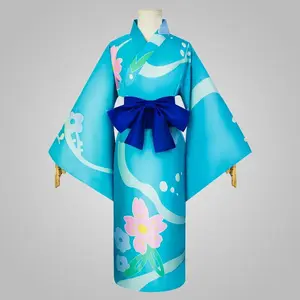 Demon Slayer Cosplay Anime Entertainment District Arc Kamado Tanjirou Hashibira Inosuke Cosplay Suit Kimono Halloween Costume