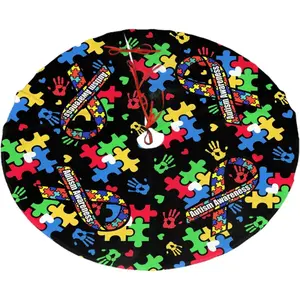 30" Christmas Tree Skirt Ornaments for Christmas Decoration