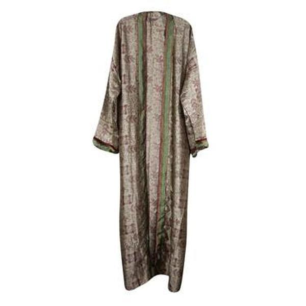 Purple Paisley Print Resort Wear, Flowy Jacket, Duster Jacket, Comfortable Flowy Robe L-2X