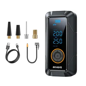 Multi-Functional Car Emergency Jump Starter Power Supply with Built-in Tire Inflation Pump, Portable Emergency Battery Power Bank for Vehicle Rescue