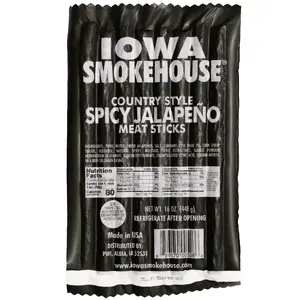 16 oz Country Style Meat Sticks Spicy Jalapeno