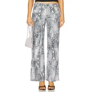 Runaway The Label Zavier Straight Leg Jeans in Steel Viper