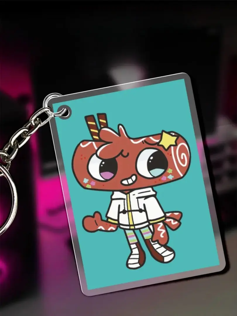 Dandy's World Keychain Acrylic Charms, Dandys World Character