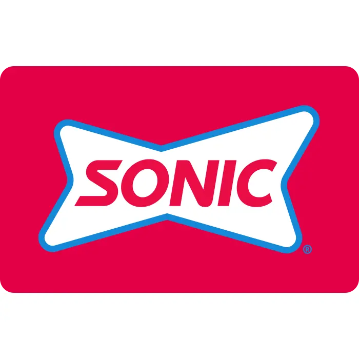 SONIC Drive-In eGift Card | Burgers, Shakes, Slushes & Drinks SONIC Drive-In eGift Card | Burgers, Shakes, Slushes & Drinks