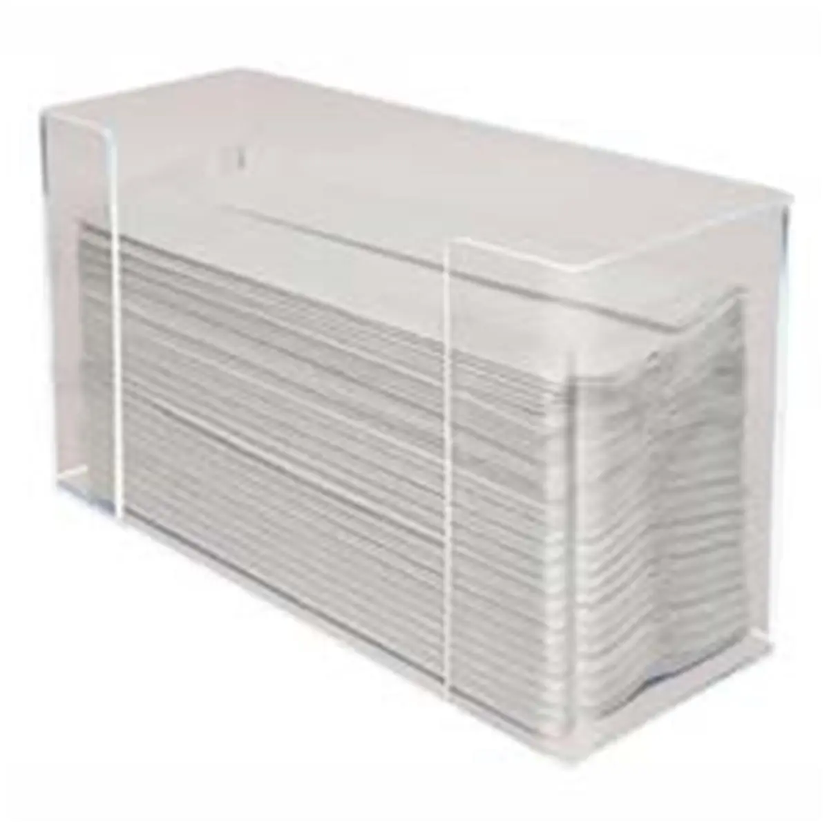 212 MAIN Acrylic Moisture-Proof Wall-Mounted Towel Dispenser, Fits C-Fold/Multifold Towels, 11.50in x 4.13in x 6.75in Dimensions