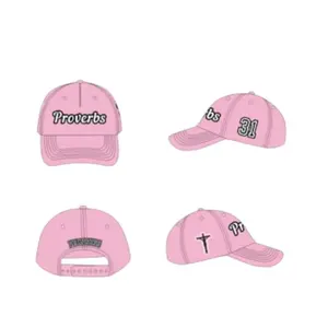 Pink Proverbs 31 Princess SnapBack Hat