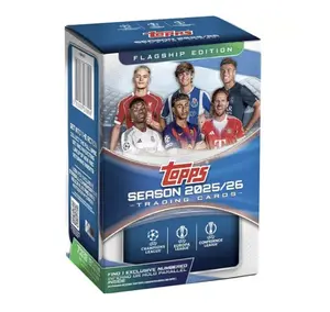 Topps Flagship Edition UEFA Club Competitions Soccer 2025 Blaster Box